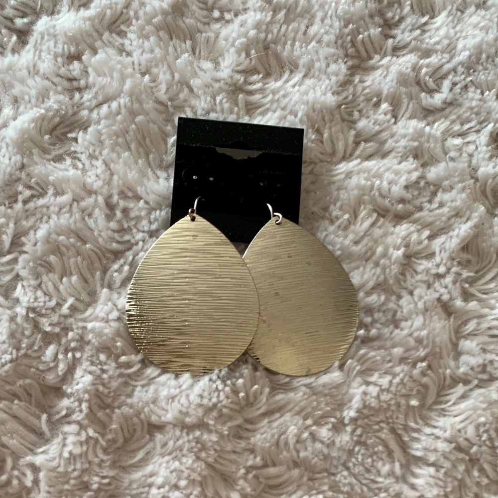 Silver earrings